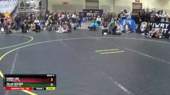 65 lbs Round 3 (4 Team) - Silas Bauer, Cardiac Kids vs Aden Lee, MI Pitbulls