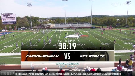 Replay: Wingate vs Carson-Newman | Sep 21 @ 12 PM