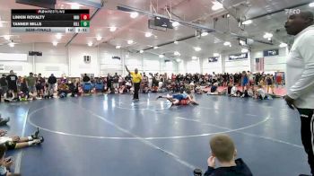 120 lbs Semifinal - Linkin Royalty, Indiana Outlaws-MS vs Tanner Mills, Killer Elite 1-MS