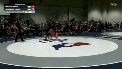 Senior Women Freestyle FS - 76 lbs Cons. Round 1 - Kimberly Carlin, Colorado Mesa Wrestling Club vs Maggie Smith, Colorado Mesa Wrestling Club
