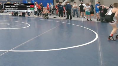 80 lbs Cons. Semis - Porter Crosby, Buzzsaw Wrestling Club vs Knox Peasley, Omak Wrecking Crew Wrestling