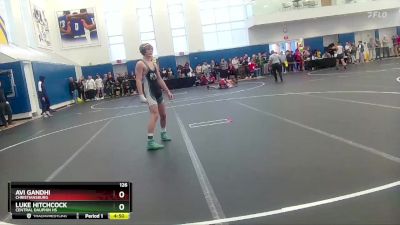 126 lbs Prelim - Luke Hitchcock, Central Dauphin HS vs Avi Gandhi, Christiansburg
