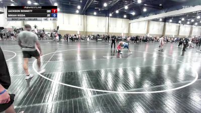 138 lbs Consi Of 8 #2 - Jackson Bennett, Citrus Wrestling Club vs Mikah Ikeda, Jax Wrestling Club