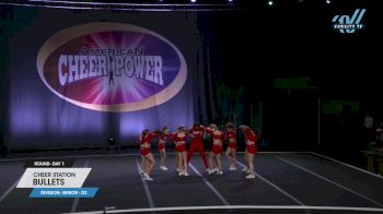 Cheer Station - Bullets [2025 L2 Senior - D2 Day 1] 2025 Cheer Power Prep Nationals & Galveston Showdown