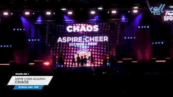 Aspire Cheer Academy - Chaos [2024 L1.1 Mini - PREP Day 1] 2024 WSF Grand Nationals