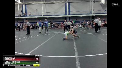 68 lbs Round 1 (8 Team) - Logan Noonan, Headhunters vs Gabe Silva, Doughboys