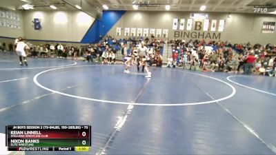 73 lbs Quarterfinal - Keian Linnell, Stallions Wrestling Club vs Nixon Banks, Elite Wrestling