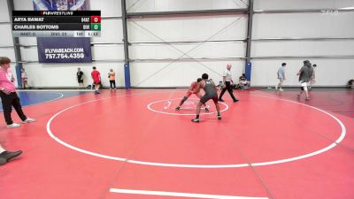 132 lbs Rr Rnd 3 - Arya Rawat, 84 Athletes Red vs Charles Bottoms, Division-1 Potentially Dangerous