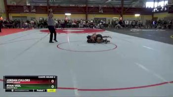 144 lbs Champ. Round 2 - Jordan Cullors, Broken Arrow vs Ryan Vigil, Broomfield