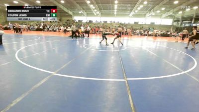138 lbs Rr Rnd 2 - Benjamin Bush, The Asylum Red vs Colton Lewis, SENC Elite