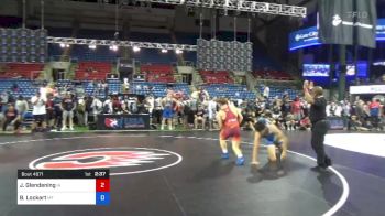 195 lbs Cons 16 #2 - Joshua Glendening, Iowa vs Brendan Lockart, Montana