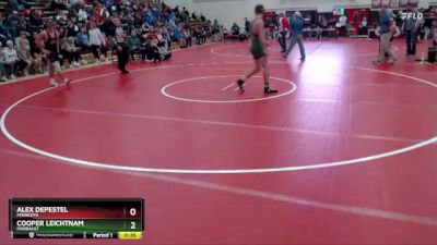 172 lbs Cons. Round 4 - Cooper Leichtnam, Faribault vs Alex Depestel, Minneota