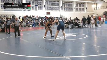 215 lbs Quarterfinal - Ca'Mani McDaniel, Middletown vs Wilfredo Hernandez Soto, Platt