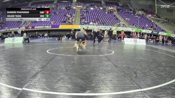 141 lbs Round 4 (6 Team) - Zander Phaturos, Campbell vs Julian Tagg, South Dakota State