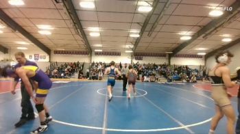 138 lbs Cons. Round 4 - Ryker Goss, Sheridan vs Trey McGilvrey, Spearfish