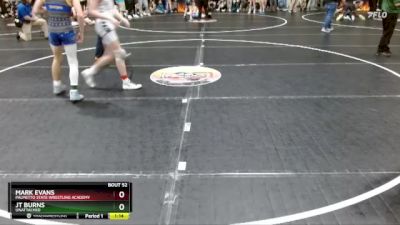 136 lbs Semifinal - Mark Evans, Palmetto State Wrestling Academy vs Jt Burns, Unattached
