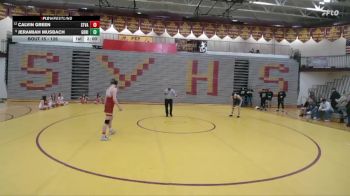 126 lbs Champ. Round 1 - Jeramiah Musbach, Green River vs Calvin Green, Star Valley