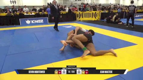 Jean Maltese vs Devin Hightower 2025 World IBJJF Jiu-Jitsu No-Gi Championship