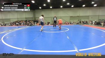 135 lbs Rr Rnd 2 - Rawlie Schultheis, OK Elite 14U 1 vs Anthony Narvaez, Best Trained 14U 2