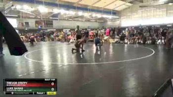 135+140 Quarterfinal - Trevor Steffy, Blackman Wrestling vs Luke Banas, Demolition Wrestling Club