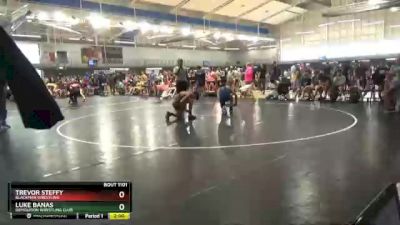 135+140 Quarterfinal - Trevor Steffy, Blackman Wrestling vs Luke Banas, Demolition Wrestling Club