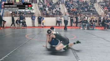 85_B lbs Round Of 16 - Josiah Pacheco, Bellefonte vs Max Bartlebaugh, Cenral Dauphin