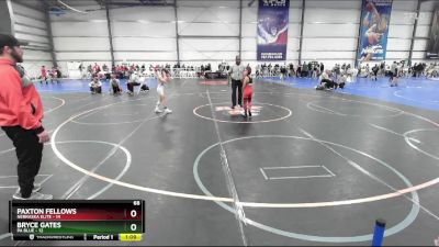 68 lbs Rd# 10- 4:00pm Saturday Final Pool - Paxton Fellows, Nebraska Elite vs Bryce Gates, PA Blue