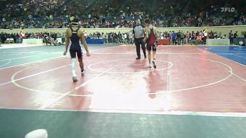 94 lbs Round Of 64 - Trusten Douglas, Mustang Middle School vs Mason Mitchell, Union