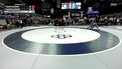 113 lbs Cons. Rd Of 16 - Adam Husseini, VA vs Karter Lawson, CO