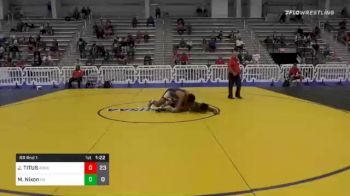 132 lbs Prelims - JORDAN TITUS, Team Kong United vs Myrin Nixon, Great Bridge