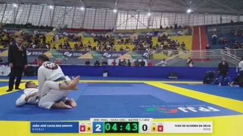 JOÃO JOSÉ LUCAS DOS SANTOS vs IVAN DE OLIVEIRA DA SILVA 2026 FPJJ Circuito Paulista GI Etapa 3