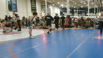 122 lbs Rr Rnd 3 - Luke Anthony, Kraken Blue - HSC vs Mason Wagoner, Journeymen Gold - HSC
