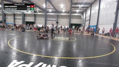 93 lbs Consolation - Drex Johnson, Mount Wolf vs Carter Miller, Newport