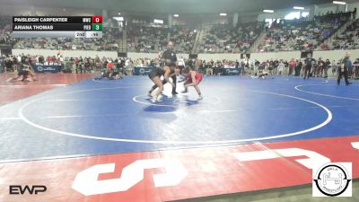 101 lbs Semifinal - Kenleigh Henry, Comanche MS vs Kylee Tran, Tulsa Union Girls