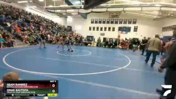 138 lbs Quarterfinal - Adam Ramirez, Buffalo Outlaws Wrestling Club vs Omar Bautista, Touch Of Gold Wrestling Club