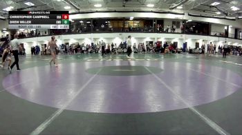 149 lbs Cons. Round 4 - Christopher Campbell, Unattached vs Drew Miller, Unattached