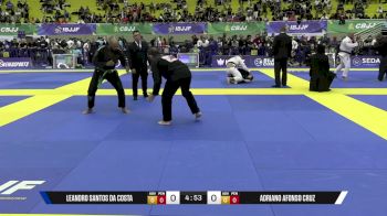 Adriano Afonso Cruz vs Leandro Santos Da Costa 2025 Brasileiro Jiu-Jitsu IBJJF