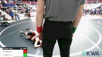 73 lbs Quarterfinal - Beckett George, Springdale Elite vs Judson Gann, Barnsdall Youth Wrestling