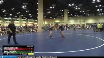 195 lbs Semis & Wb (16 Team) - Evan Cavener, Westerville North vs Lincoln Brooks, Minot Magicians