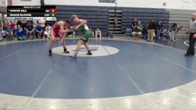 175 lbs Round 5 - Mason Bloxom, Bear Lake Wrestling Club vs Hunter Bell, Homedale Wrestling Club