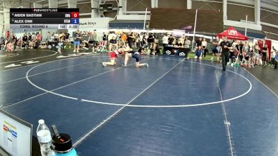120 lbs Cons. Round 4 - Aiden Bastian, Sanderson Wrestling Academy vs Alex Orr, Utah