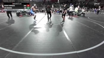160 lbs Quarterfinal - Izaiah Heredia, Bound Brook vs Ian Moore, Edge Wrestling