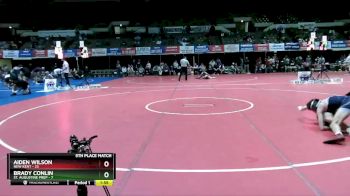 150 lbs Placement Matches (8 Team) - Brady Conlin, St. Augustine Prep vs Aiden Wilson, New Kent