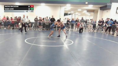 144 lbs Round Of 256 - Sacha MacAdam, NY vs Gage Lohr, SD