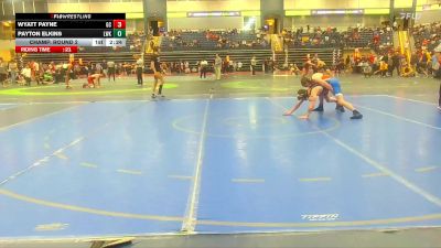 125 lbs Champ. Round 2 - Wyatt Payne, Georgetown (KY) vs Payton Elkins, Lindsey Wilson (Ky.)