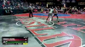 4A-126 lbs Quarterfinal - Jet Le, Shaw vs Timothy Younes, Northwest Whitfield High