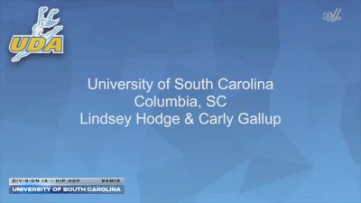 University of South Carolina [2026 Division IA - Hip Hop Semis] 2026 UCA & UDA College Cheerleading and Dance Team National Championship