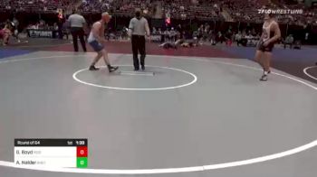 145 lbs Round Of 64 - Garrett Boyd, Reign WC vs Austin Nalder, Brothers Of Steel