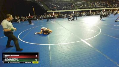 150 lbs Champ. Round 1 - Aydan Groom, Moyer Elite Wrestling vs Brady Rissman, Iowa