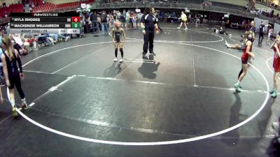 73 lbs 1st Place Match - Nyla Rhodes, Nebraska Boyz vs Mackenzie Williamson, Nebraska Wrestling Academy